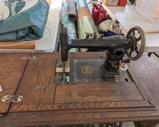 New Royal Treadle Sewing Machine