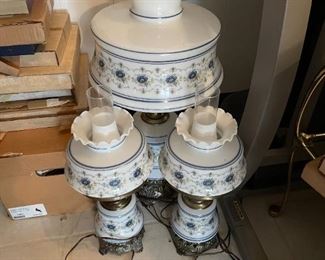 lamp set 3 piece