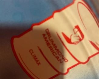 Drummond drums wall clock