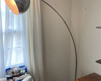 Large floor goose neck lamp