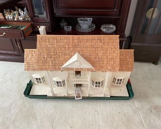 Large wood doll house