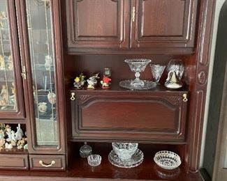 Wall unit German made heavy wood