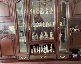 Wall unit German made heavy wood