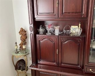 Wall unit German made heavy wood