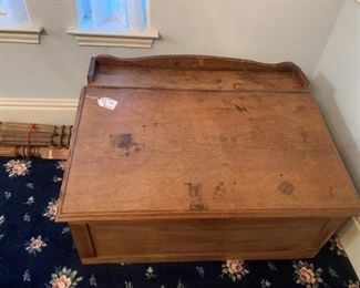 Rare post Civil War plantation desk and legs 