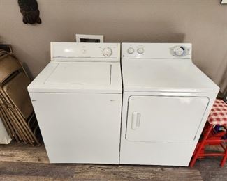 Frigidaire brand washer and dryer