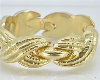 18K Gold Nuovi Gioielli Italian 7" Bracelet