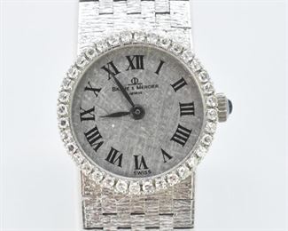 Baume A. Mercier Ladies Watch 18K and Diamonds