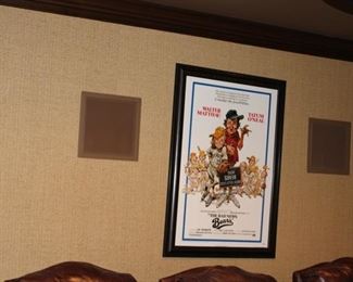 Walter Matthau & Tatum O'Niel authentic movie advertisement framed beautifully $350