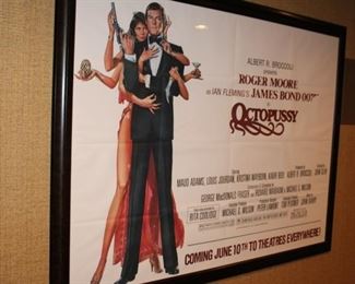 Original American 'Us' Release James Bond 007 'Octopussy' Film Poster, c.1983 $495