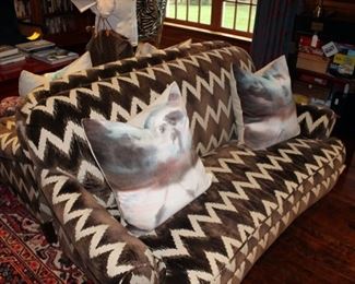 Custom made love seats, $1,800 EACH