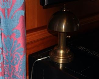 Dome lamp, solid brass, $250