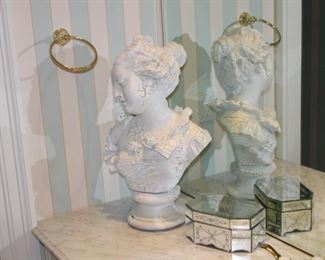 Bust (composition stone) $95