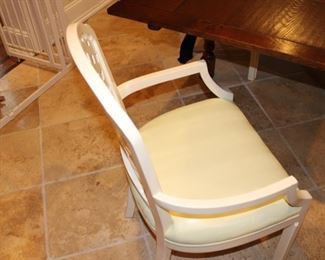 Set of 6 - 4 sides, two arm chairs. Very high quality.