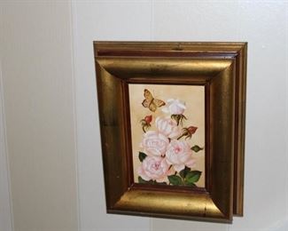 Original painting on canvas, framed, $150