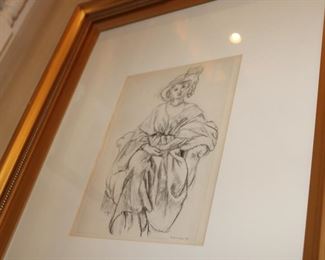 Henri Matisse, signed Litho