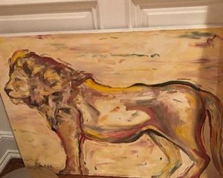 Original oil on canvas signed by S. Connell $200