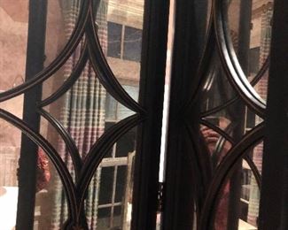 4 Panel metal and glass screen (very heavy), $950