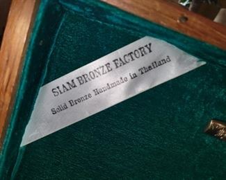 Siam Bronze flatware set - over 140 pieces