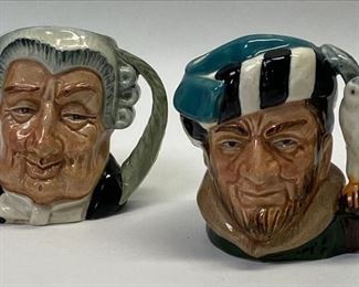 https://www.agesagoestatesales.com MA1005 PAIR OF ROYAL DOULTON COLLECTIBLE CUPS