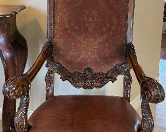 Entry Chair Fit for a Queen! 