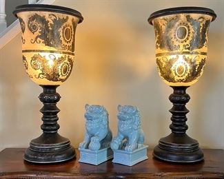 Torchiere Table Lamps