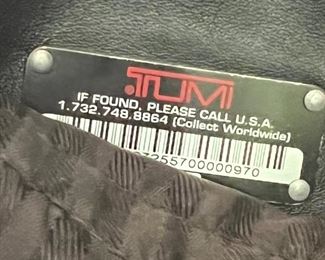 Tumi Leather Bag