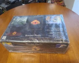 Middle Earth The Wizards Booster box.  1st set. Before movie was released. Low distribution 