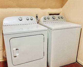 Whirlpool washer and dryer