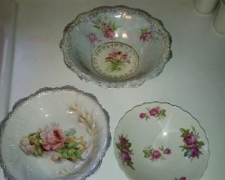 Pretty bowls, some signed