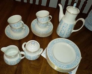 Royal Dalton, English Translucent China tea set