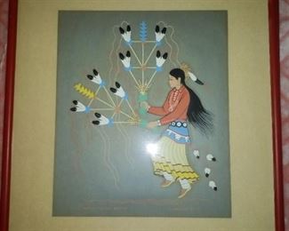 Harrison Begay, Navajo Feather Dancer