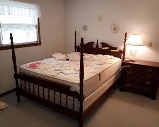 Pennsylvania House queen size Headboard,  footboard and frame 