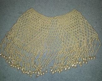 Handmade beaded collar