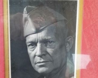Eisenhower photo in uniform