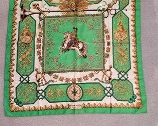 Hermes Paris silk scarf, ,  LVDOVICVS MAGNVS.           
  35" x 35"