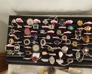 Sterling silver rings