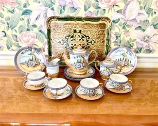 Nippon China tea set