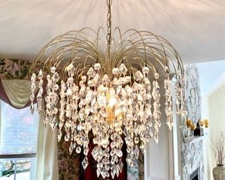 Waterfall chandelier 