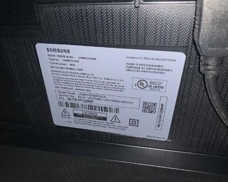 (6) $300 - Samsung 55" Smart Television with remote and stand.  Manufactured JAN2021.   Model UN55TU7000FXZA S/N 09LPCAR135084R
