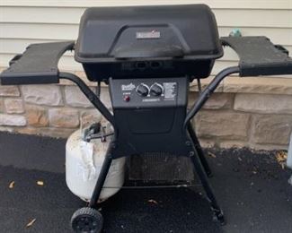 (27) $50 Char-Broil Grill with extra propane tank