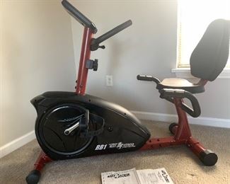 (55)$350  Brand New Recumbent Bike - purchases 9/23/22, cannot use due to medical reasons.  $480 new.     Best Fitness BFRB1Rv. Receipt available, came from Bert’s Bikes Bay Rd Webster.  