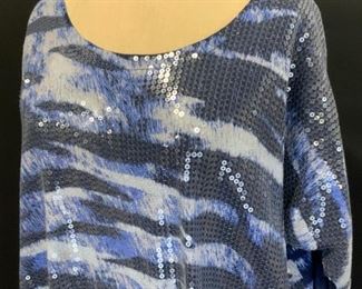 Michael Kors Sequin Tee Shirt, sz Large
