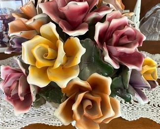 Stunning porcelain flowers  