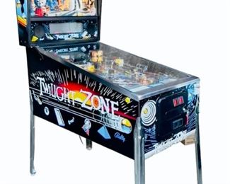 Vintage Twilight Zone Pinball Machine Midway Manufacturing Company 93168 Working