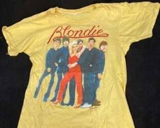 vintage 1970's Blondie T shirt