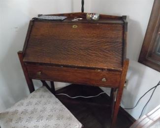 Vintage, one of a kind, drop top desk