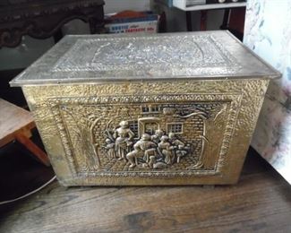 Large brass box