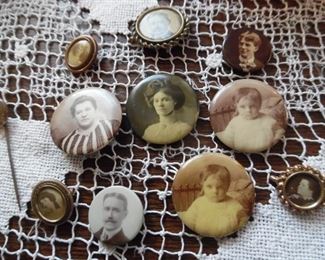 Nice collection of Victorian buttons