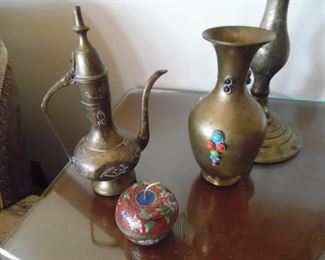 We have an amazing assortment of brass decorative items